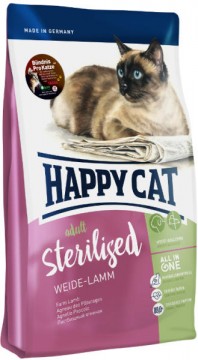 Happy Cat Supreme Fit & Well Adult Sterilised lamb 300 g