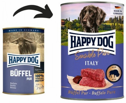 Happy Dog Italy Pur Buffalo 6x800 g