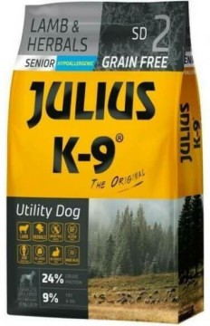 Julius-K9 GF Hypoallergenic Senior Lamb & Herbals 0, 34 kg