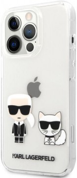 KARL LAGERFELD Apple iPhone 13 Pro Karl & Choupette cover transparent...