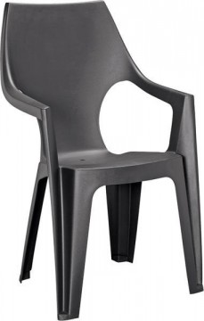 Keter Allibert Dante High Back magas támlás műanyag kerti szék