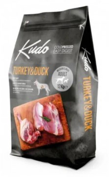 Kudo Low Grain Adult Medium/Maxi Turkey & Duck 12 kg