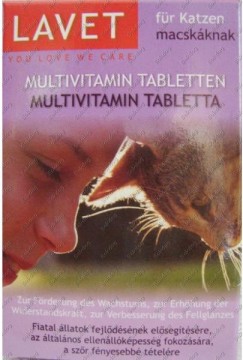 LAVET Multivitamin tabletta 50 db
