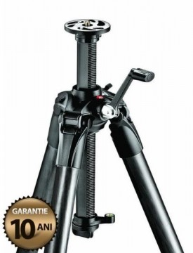Manfrotto 057 Carbon Fiber Tripod 3 Sections Geared (MT057C3-G)