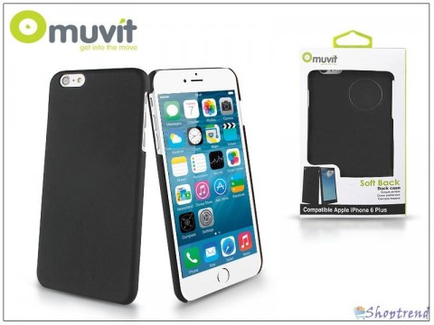 muvit Soft - Apple iPhone 6 Plus/6S Plus case black (I-MUBKC0822)