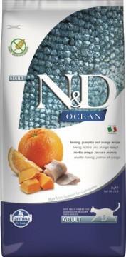 N&D Adult Ocean herring, pumpkin & orange 5 kg