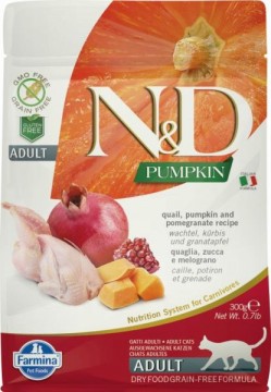 N&D Adult Pumpkin & quail 300 g