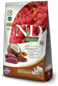 N&D Grain Free Quinoa Skin & Coat Venison 800 g