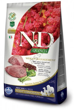 N&D Grain Free Quinoa Weight Management Lamb 800 g