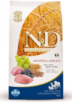 N&D Low Grain Adult Lamb&Blueberry 2,5 kg