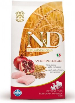 N&D Low Grain Adult Small Chicken&Pomagranate 2,5 kg