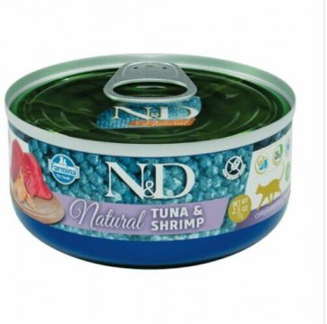 N&D Natural tuna & shrimp 70 g