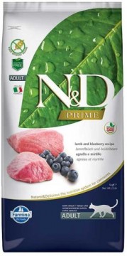 N&D Prime Adult lamb & blueberry 10 kg