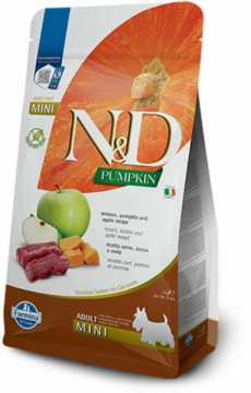 N&D Pumpkin Adult Mini Venison Apple 2 kg