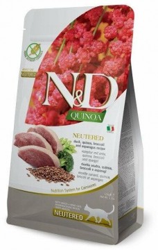 N&D Quinoa Neutered duck 1,5 kg