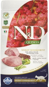 N&D Quinoa Weight Management lamb 1,5 kg