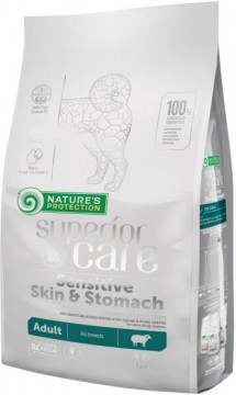 Nature's Protection Dog Adult SC Sensitive Skin&Stomach Lamb...