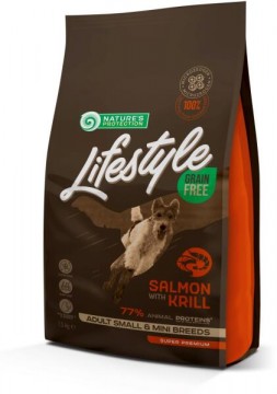 Nature's Protection Lifestyle Dog Adult Grain Free Salmon with...