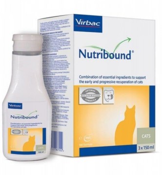 Nutribound Nutribound - macska 3x150 ml