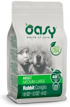 Oasy Dog OAP Adult Medium/Large Rabbit 12 kg