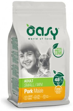 Oasy Dog OAP Adult Small/Mini Pork 2,5 kg