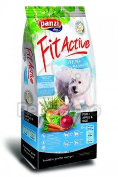 Panzi FitActive Hypoallergenic Fish, Apple & Rice 15 kg