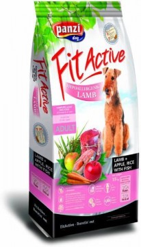 Panzi FitActive Hypoallergenic Lamb + Apple & Rice 15 kg