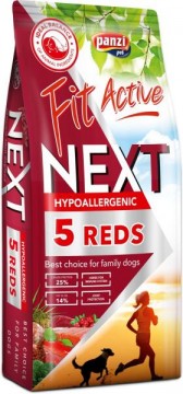 Panzi FitActive Next Hypoallergenic Five Reds Adult 15 kg
