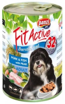 Panzi FitActive Pork & Fish with Pear 1240 g
