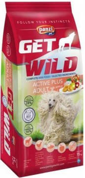 Panzi GetWild Active Plus Adult Lamb & Fish & Apple 15 kg