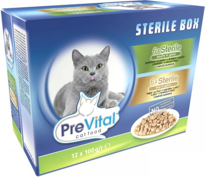 Partner in Pet Food PreVital Steril Box poultry & liver in gravy...