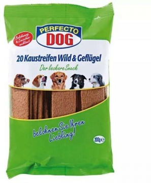 Perfecto Dog Vad- és szárnyashúsos húslapok 200 g