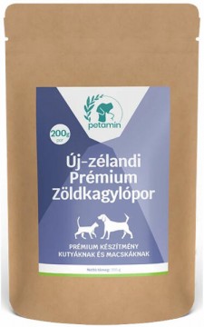 Petamin Új-zélandi prémium zöldkagylópor kutyáknak 200 g