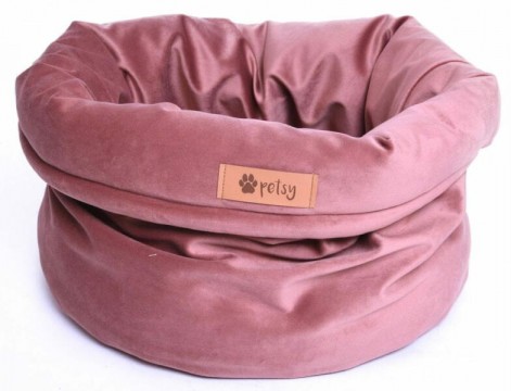 Petsy Royal Basket 40 cm pink
