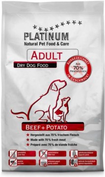 PLATINUM Adult Beef & Potato 1,5 kg
