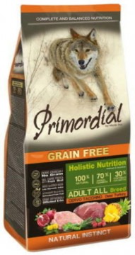 Primordial Grain Free Adult Deer Turkey 12 kg