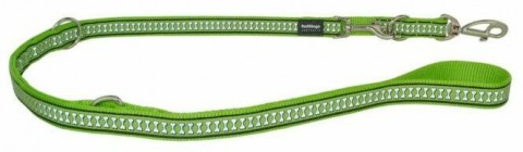 Red Dingo Reflective M 200 cm lime