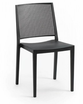 ROJAPLAST Grid műanyag kerti szék antracit (430950)
