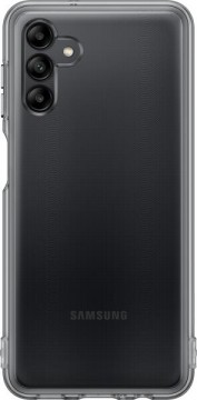 Samsung Galaxy A04s Soft Clear cover black (EF-QA047TBEGWW)