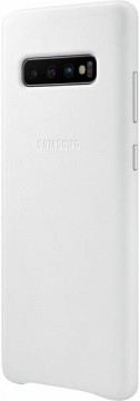 Samsung Galaxy S10 Plus G975 Leather cover white (EF-VG975LWEGWW)