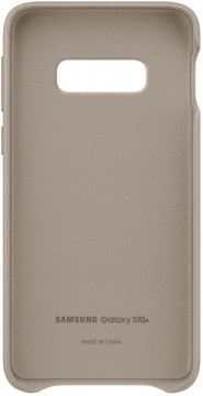 Samsung Galaxy S10e G970 Leather cover grey (EF-VG970LJEGWW)