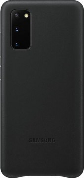 Samsung Galaxy S20 leather cover black (EF-VG980LBEGEU)