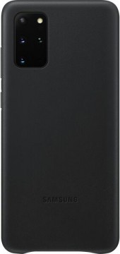 Samsung Galaxy S20+ Leather cover black (EF-VG985LBEGEU)