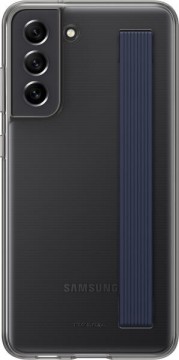 Samsung Galaxy S21 FE (G990) Clear strap cover dark grey...