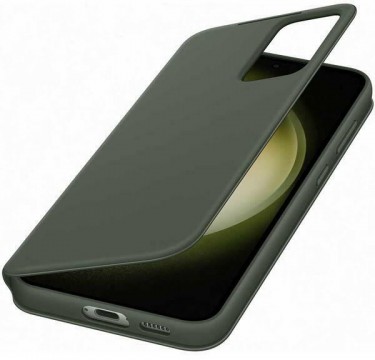 Samsung Galaxy S23 Plus Smart View Wallet case khaki (EF-ZS916CGEGWW)
