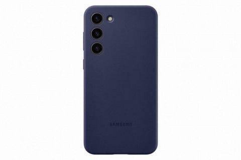 Samsung Galaxy S23 Silicon cover navy blue (EF-PS916TNEGWW)