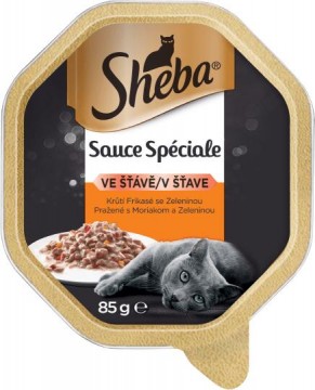 Sheba Sauce Spéciale turkey & vegetables 22x85 g