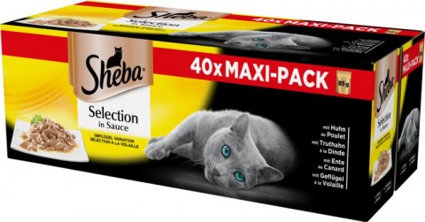 Sheba Selection in sauce poultry 40x85 g