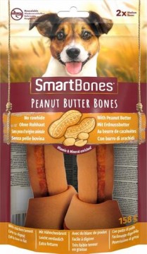 SmartBones Peanut Butter Medium mogyoróvajas csontok 2 db