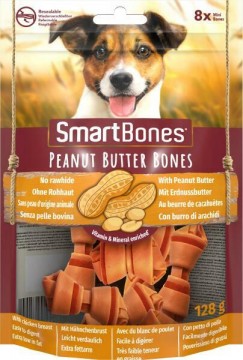SmartBones Peanut Butter Mini rágócsont 8 db